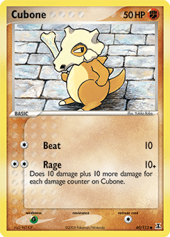 Cubone #60 from Delta Species
