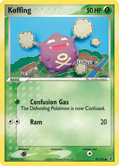 Koffing #72 from Delta Species