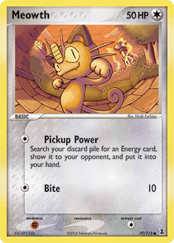 Meowth #77 from Delta Species