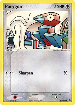 Porygon #80 from Delta Species
