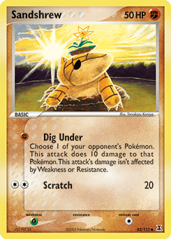 Sandshrew #82 from Delta Species