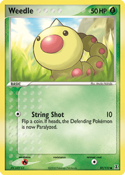 Weedle #87 from Delta Species