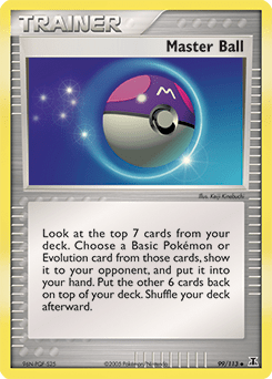 Master Ball #99 from Delta Species