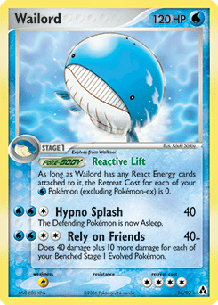 Wailord #14 from Legend Maker