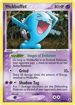 Wobbuffet #28 from Legend Maker