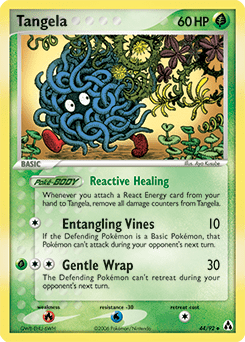 Tangela #44 from Legend Maker