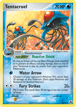 Tentacruel #45 from Legend Maker