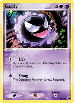 Gastly #52 from Legend Maker