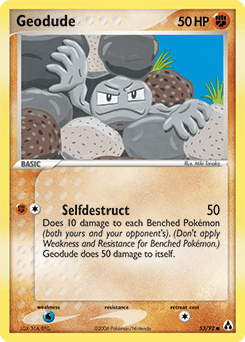 Geodude #53 from Legend Maker