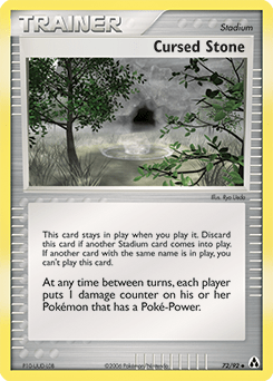 Cursed Stone #72 from Legend Maker