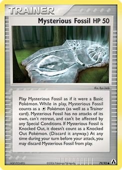 Mysterious Fossil #79 from Legend Maker