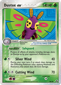 Dustox ex #86 from Legend Maker