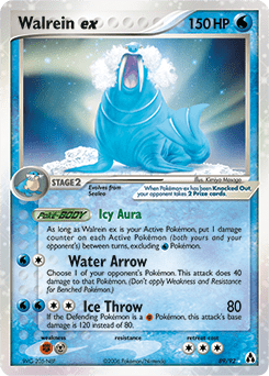 Walrein ex #89 from Legend Maker