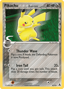 Pikachu δ #93 from Legend Maker