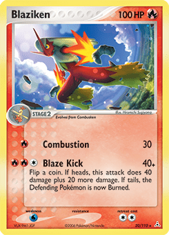 Blaziken #20 from Holon Phantoms