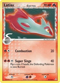 Latias δ #21 from Holon Phantoms