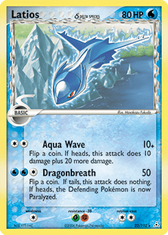 Latios δ #22 from Holon Phantoms
