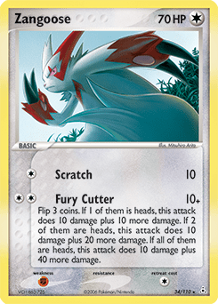 Zangoose #34 from Holon Phantoms