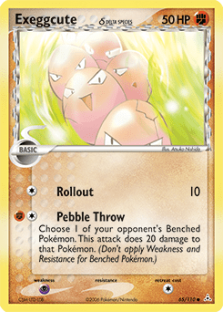 Exeggcute δ #65 from Holon Phantoms