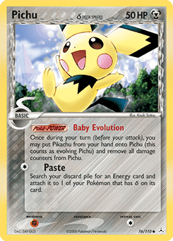 Pichu δ #76 from Holon Phantoms