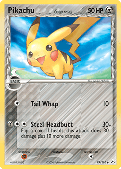 Pikachu δ #79 from Holon Phantoms