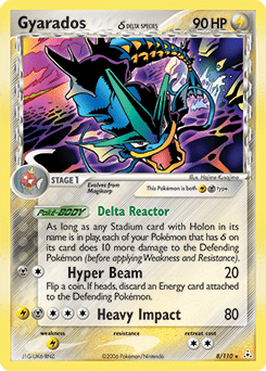 Gyarados δ #8 from Holon Phantoms