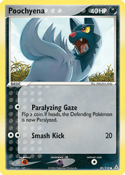 Poochyena #80 from Holon Phantoms