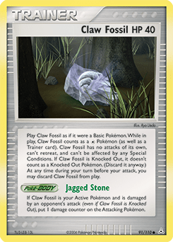 Claw Fossil #91 by Ryo Ueda