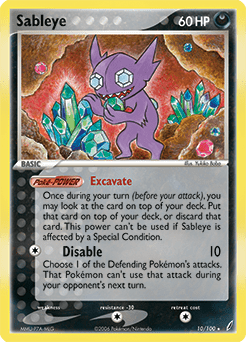 Sableye #10 from Crystal Guardians