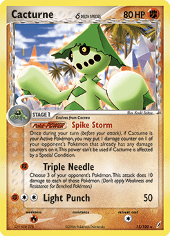 Cacturne δ #15 from Crystal Guardians