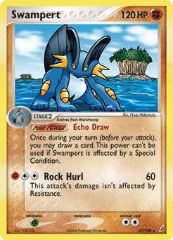 Swampert #27 from Crystal Guardians