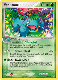 Venusaur #28 from Crystal Guardians
