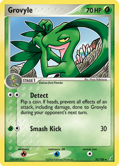 Grovyle #32 from Crystal Guardians