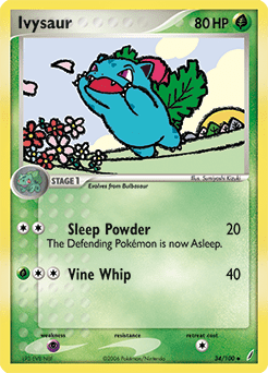 Ivysaur #34 from Crystal Guardians