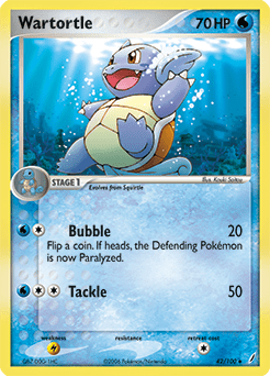 Wartortle #42 from Crystal Guardians