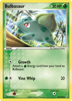 Bulbasaur #46 from Crystal Guardians