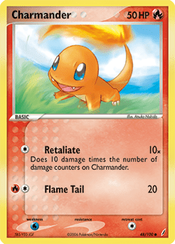 Charmander #48 from Crystal Guardians