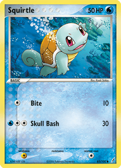 Squirtle #63 from Crystal Guardians