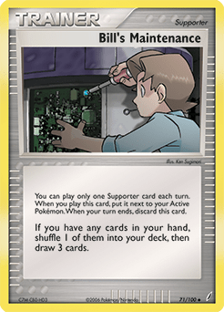 Bill's Maintenance #71 from Crystal Guardians