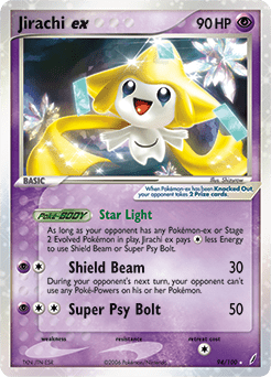 Jirachi ex #94 by Shizurow