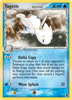 Togetic δ #11 from Dragon Frontiers