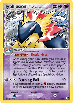 Typhlosion δ #12 from Dragon Frontiers