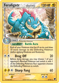 Feraligatr δ #2 from Dragon Frontiers