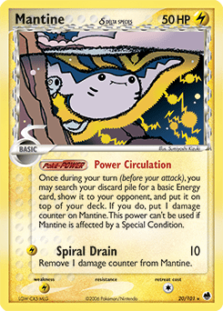 Mantine δ #20 from Dragon Frontiers