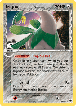 Tropius δ #23 from Dragon Frontiers