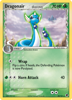 Dragonair δ #28 from Dragon Frontiers