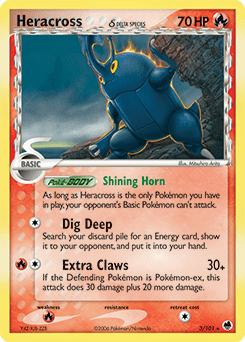 Heracross δ #3 from Dragon Frontiers