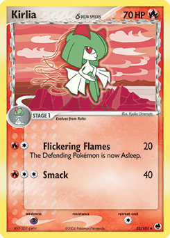 Kirlia δ #33 from Dragon Frontiers