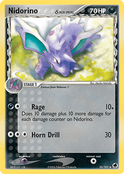 Nidorino δ #35 from Dragon Frontiers