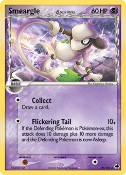Smeargle δ #39 from Dragon Frontiers